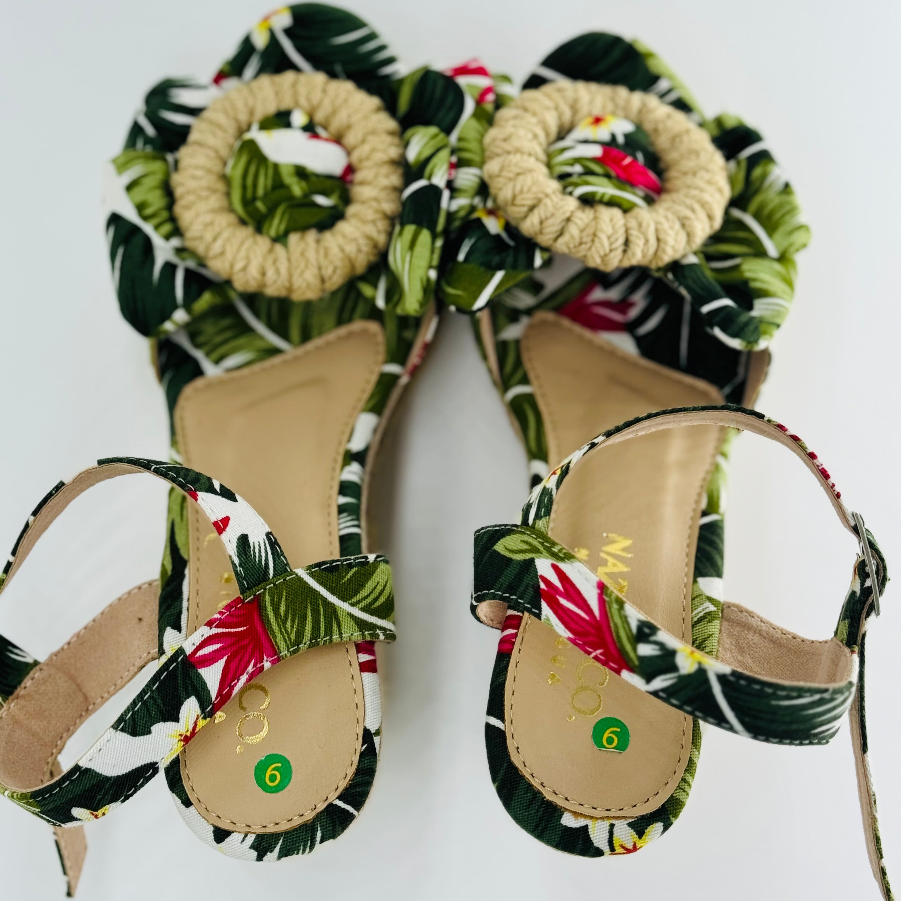 Floral espadrilles